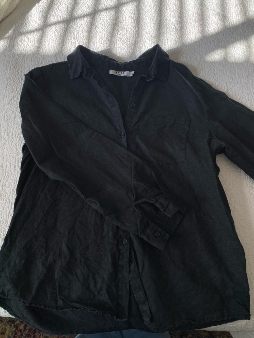 NA-KD linen shirt